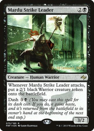 Mardu Strike Leader [Fate Reforged Promos] | Exor Games Bridgewater