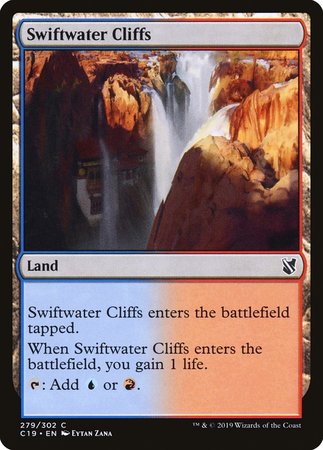 Swiftwater Cliffs [Commander 2019] | Exor Games Bridgewater