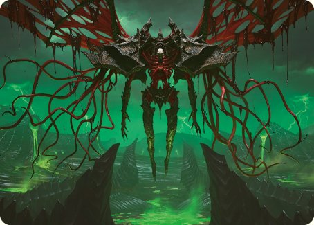 Archfiend of the Dross Art Card [Phyrexia: All Will Be One Art Series] | Exor Games Bridgewater