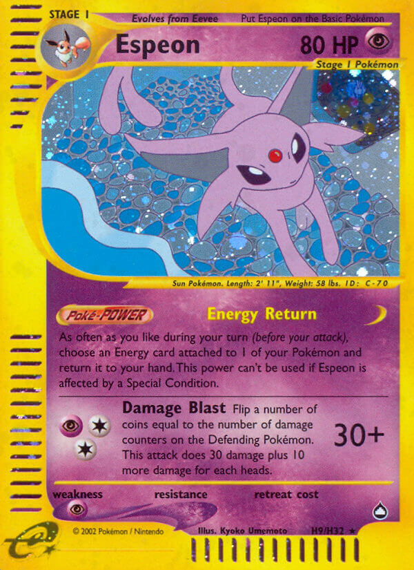 Espeon (H9/H32) [Aquapolis] | Exor Games Bridgewater