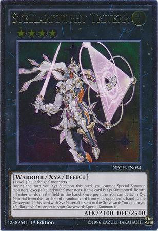 Stellarknight Triverr [NECH-EN054] Ultimate Rare | Exor Games Bridgewater