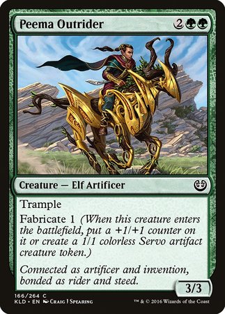 Peema Outrider [Kaladesh] | Exor Games Bridgewater