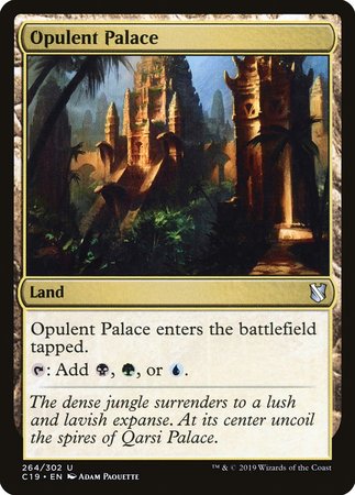 Opulent Palace [Commander 2019] | Exor Games Bridgewater