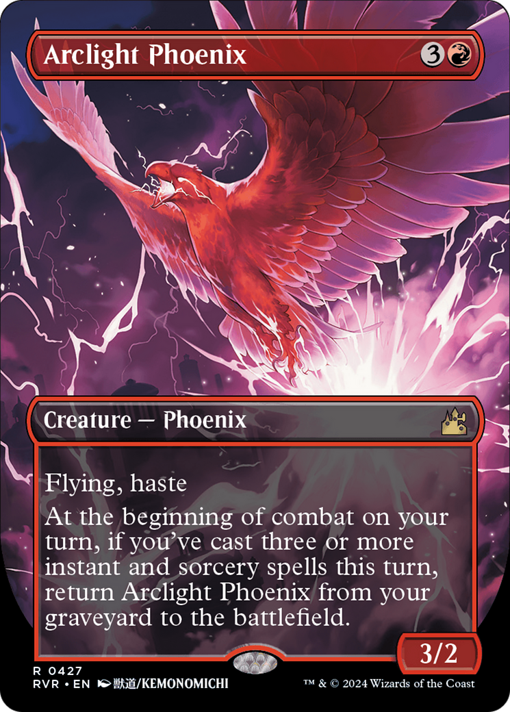 Arclight Phoenix (Anime Borderless) [Ravnica Remastered] | Exor Games Bridgewater