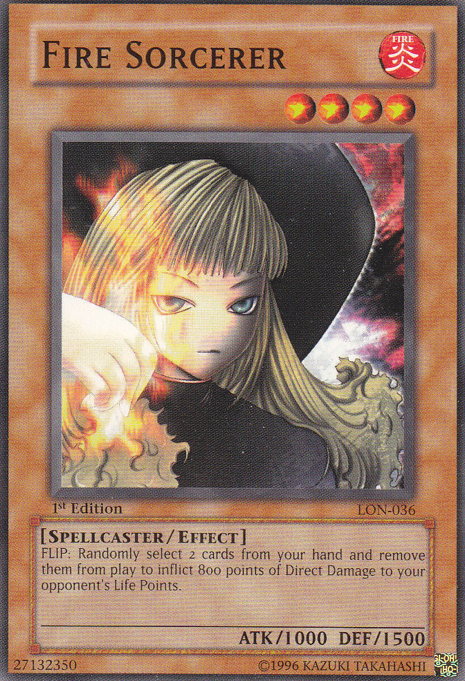 Fire Sorcerer [LON-036] Common | Exor Games Bridgewater