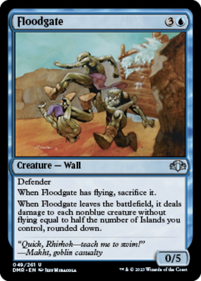 Floodgate [Dominaria Remastered] | Exor Games Bridgewater