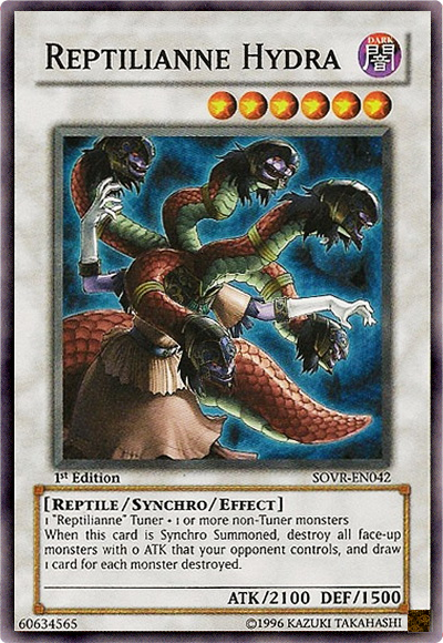 Reptilianne Hydra [SOVR-EN042] Super Rare | Exor Games Bridgewater