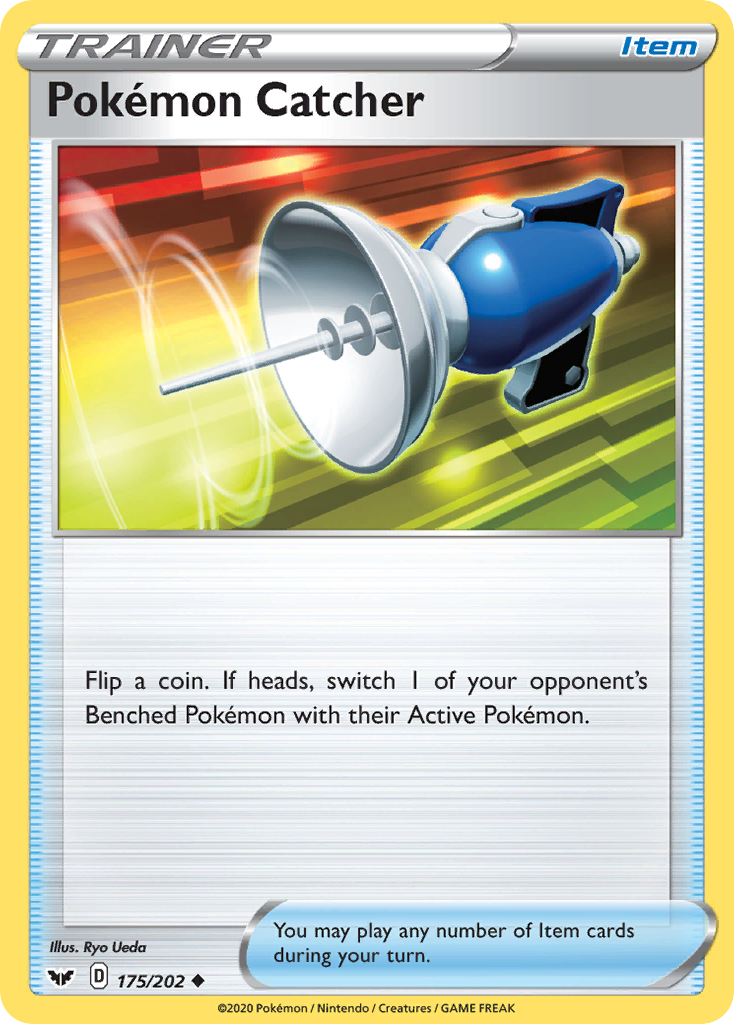 Pokemon Catcher (175/202) [Sword & Shield: Base Set] | Exor Games Bridgewater