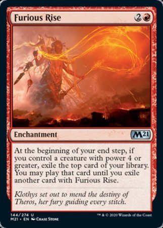 Furious Rise [Core Set 2021] | Exor Games Bridgewater