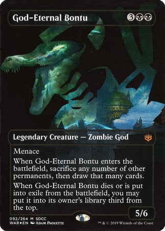 God-Eternal Bontu SDCC 2019 EXCLUSIVE [San Diego Comic-Con 2019] | Exor Games Bridgewater