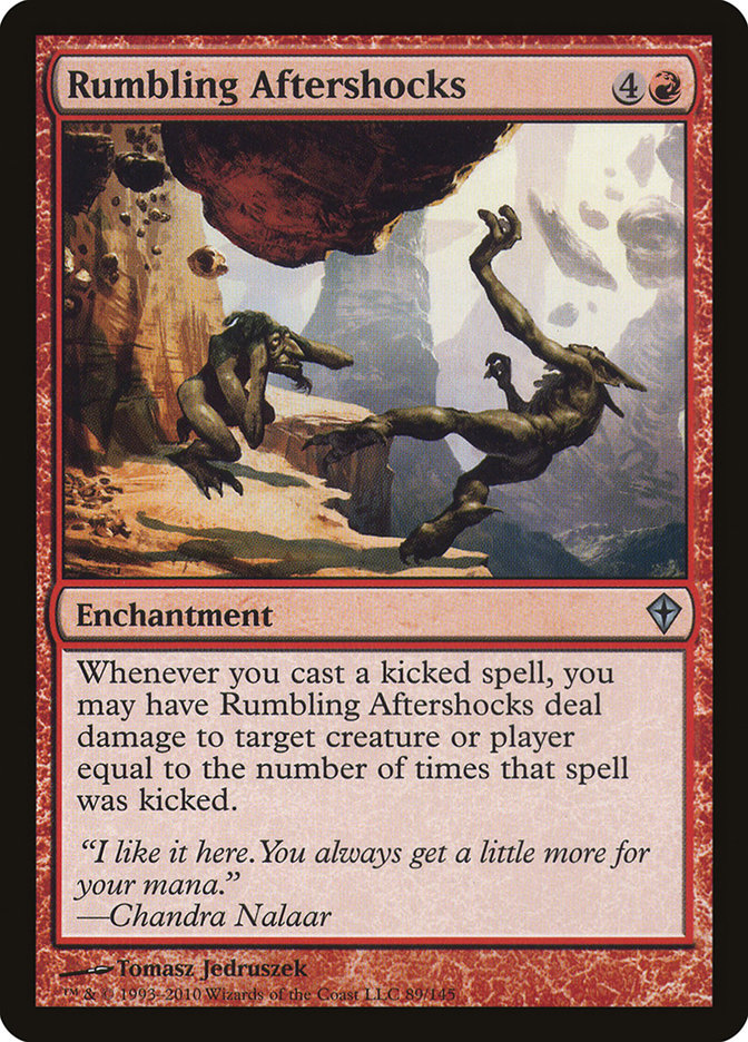 Rumbling Aftershocks [Worldwake] | Exor Games Bridgewater