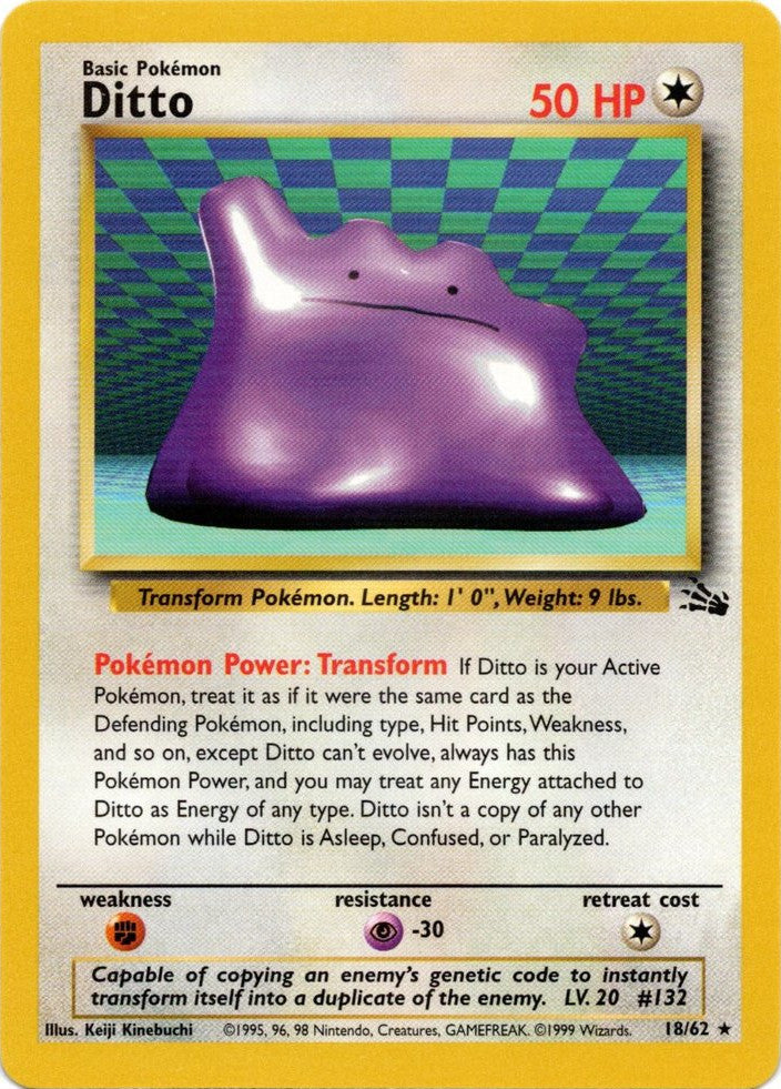 Ditto (18/62) [Fossil Unlimited] | Exor Games Bridgewater