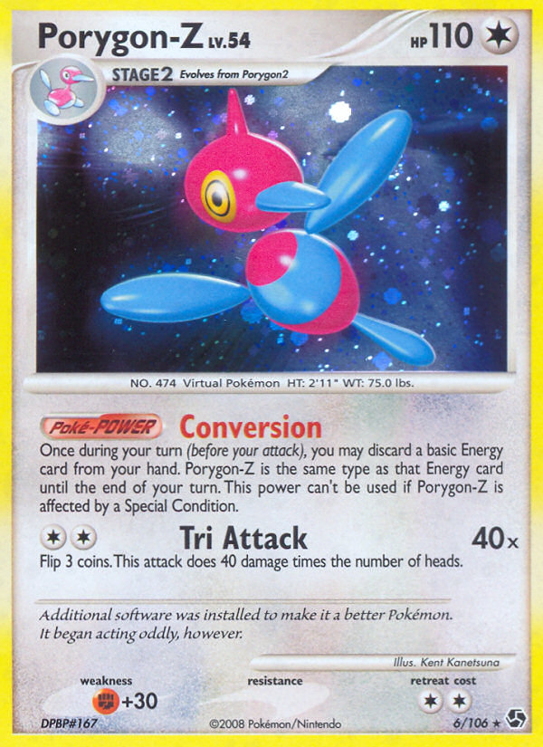 Porygon-Z (6/106) [Diamond & Pearl: Great Encounters] | Exor Games Bridgewater