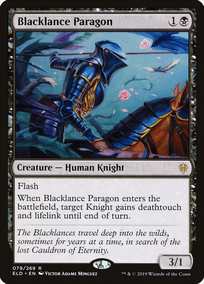 Blacklance Paragon [Throne of Eldraine] | Exor Games Bridgewater