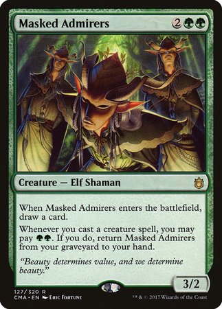 Masked Admirers [Commander Anthology] | Exor Games Bridgewater
