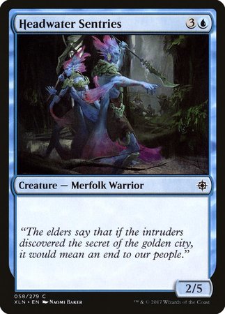 Headwater Sentries [Ixalan] | Exor Games Bridgewater