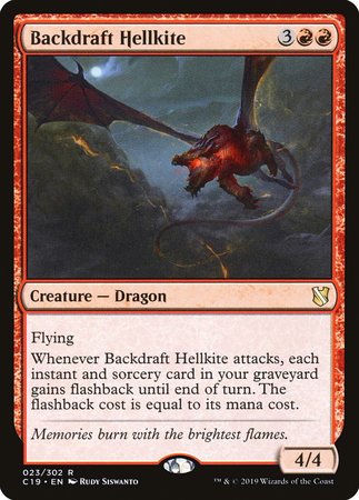 Backdraft Hellkite [Commander 2019] | Exor Games Bridgewater