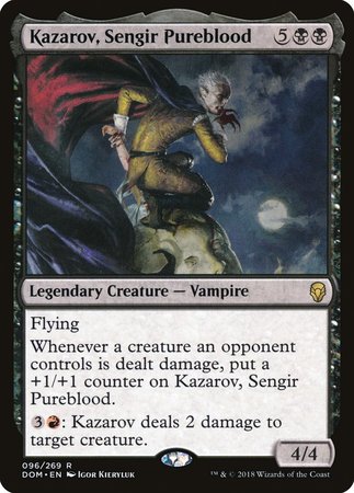 Kazarov, Sengir Pureblood [Dominaria] | Exor Games Bridgewater