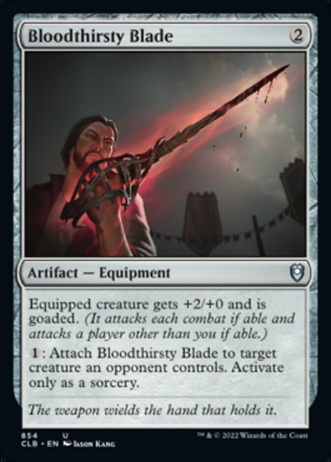 Bloodthirsty Blade [Commander Legends: Battle for Baldur's Gate] | Exor Games Bridgewater