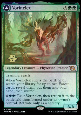 Vorinclex // The Grand Evolution [March of the Machine Prerelease Promos] | Exor Games Bridgewater