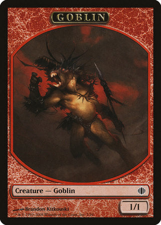 Goblin Token [Shards of Alara Tokens] | Exor Games Bridgewater