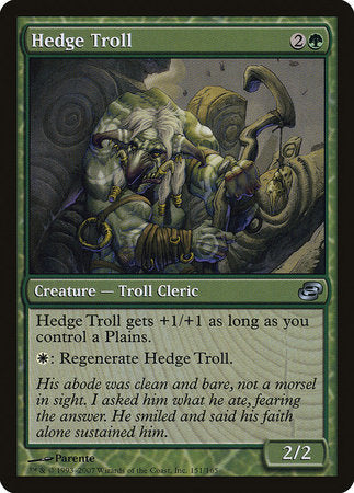 Hedge Troll [Planar Chaos] | Exor Games Bridgewater