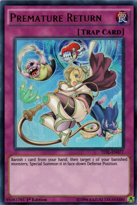 Premature Return [TDIL-EN077] Ultra Rare | Exor Games Bridgewater