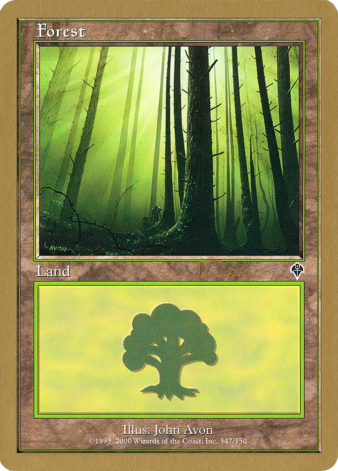 Forest (jt347) (Jan Tomcani) [World Championship Decks 2001] | Exor Games Bridgewater