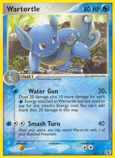 Wartortle (50/112) [EX: FireRed & LeafGreen] | Exor Games Bridgewater