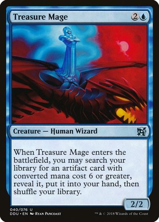 Treasure Mage [Duel Decks: Elves vs. Inventors] | Exor Games Bridgewater