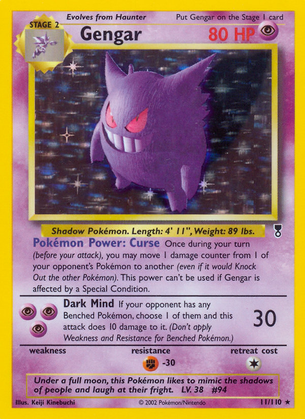 Gengar (11/110) [Legendary Collection] | Exor Games Bridgewater