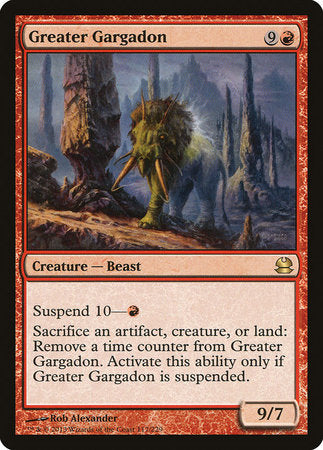 Greater Gargadon [Modern Masters] | Exor Games Bridgewater