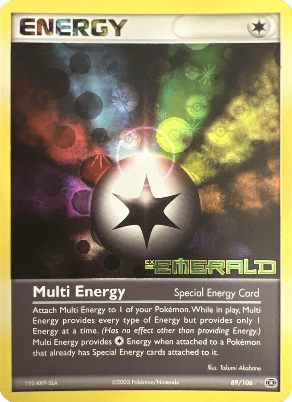 Multi Energy (89/106) (Stamped) [EX: Emerald] | Exor Games Bridgewater