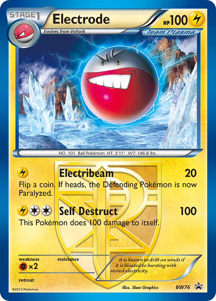 Electrode (BW76) [Black & White: Black Star Promos] | Exor Games Bridgewater