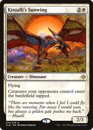 Kinjalli's Sunwing [Ixalan] | Exor Games Bridgewater