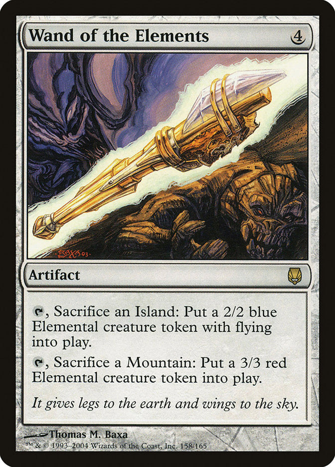 Wand of the Elements [Darksteel] | Exor Games Bridgewater
