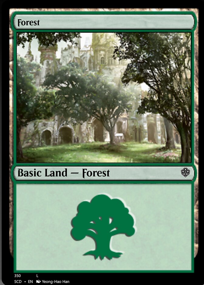 Forest (350) [Starter Commander Decks] | Exor Games Bridgewater