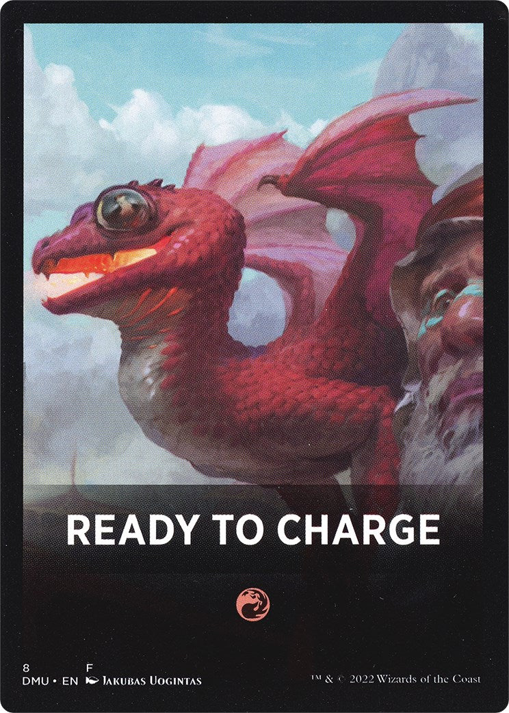 Ready to Charge Theme Card [Dominaria United Tokens] | Exor Games Bridgewater