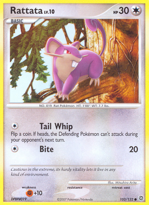 Rattata (103/132) [Diamond & Pearl: Secret Wonders] | Exor Games Bridgewater