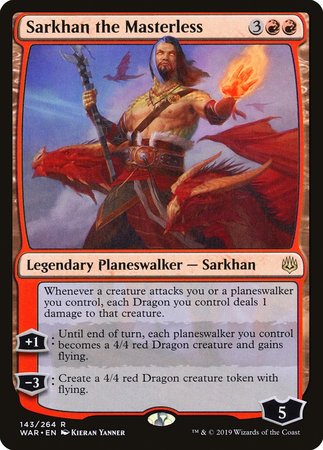 Sarkhan the Masterless [War of the Spark] | Exor Games Bridgewater