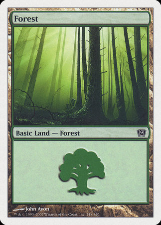 Forest (348) [Ninth Edition] | Exor Games Bridgewater