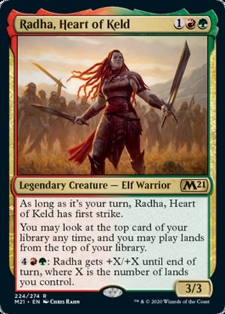 Radha, Heart of Keld [Core Set 2021] | Exor Games Bridgewater