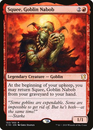 Squee, Goblin Nabob [Commander 2019] | Exor Games Bridgewater