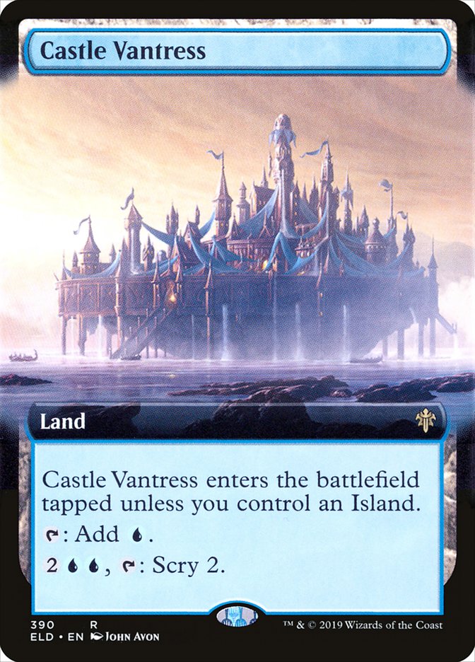 Castle Vantress (Extended Art) [Throne of Eldraine] | Exor Games Bridgewater