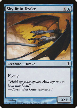 Sky Ruin Drake [Zendikar] | Exor Games Bridgewater