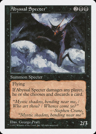 Abyssal Specter [Fifth Edition] | Exor Games Bridgewater