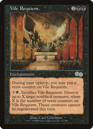 Vile Requiem [Urza's Saga] | Exor Games Bridgewater
