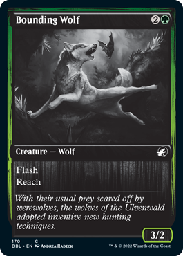 Bounding Wolf [Innistrad: Double Feature] | Exor Games Bridgewater