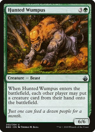 Hunted Wumpus [Battlebond] | Exor Games Bridgewater