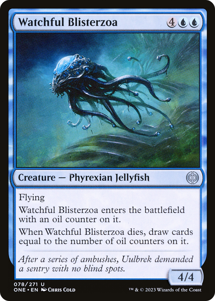 Watchful Blisterzoa [Phyrexia: All Will Be One] | Exor Games Bridgewater